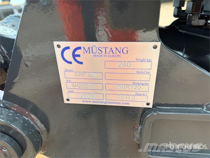 Mustang GRP200 Rotating Demolition Grapple (Unused) Garras