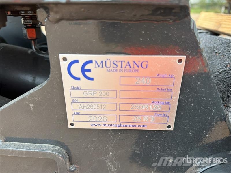 Mustang GRP200 Rotating Demolition Grapple (Unused) Chwytaki
