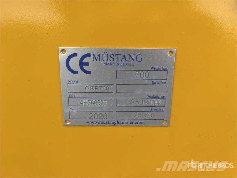 Mustang GRP750 兩爪吊夾