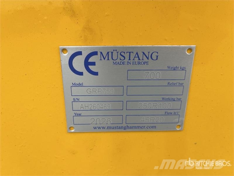 Mustang GRP750 Grapples