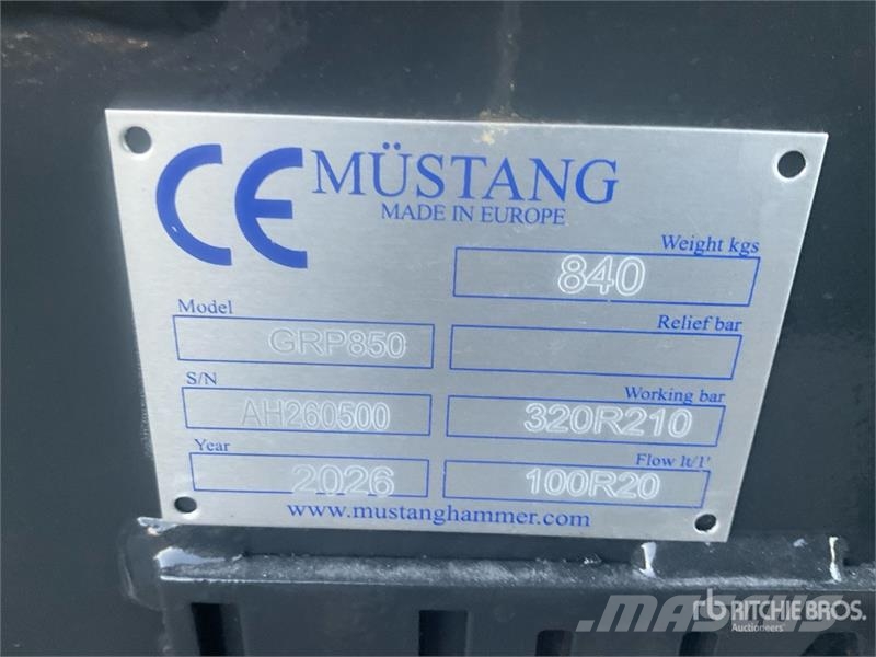 Mustang GRP850 Rotating Demolition Grapple (Unused) Grabeži