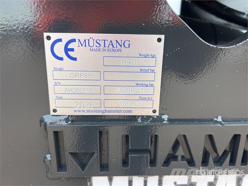 Mustang GRP850 Rotating Demolition Grapple (Unused) Chwytaki