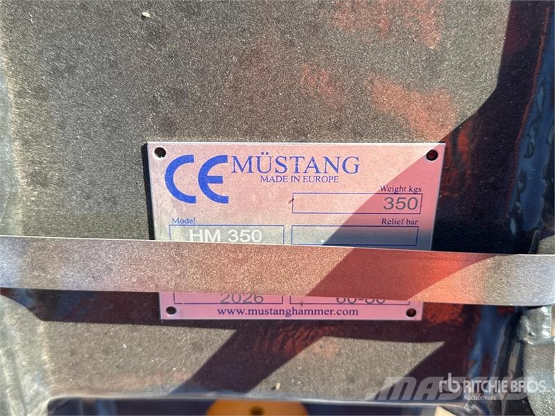 Mustang HM350 Marteau Hydraulique (Non Utilise) Hydraulic Hüdrohaamrid