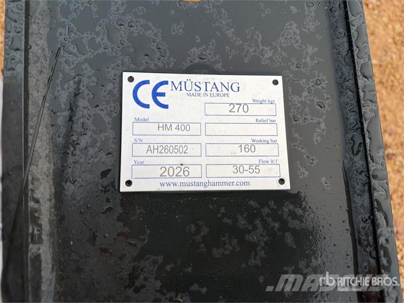 Mustang HM400 Hydraulic Breaker (Unused) Bourací kladiva / Sbíječky