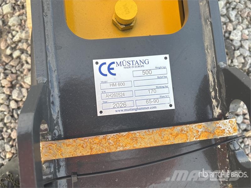 Mustang HM600 Hydraulic Breaker (Unused) 破碎锤