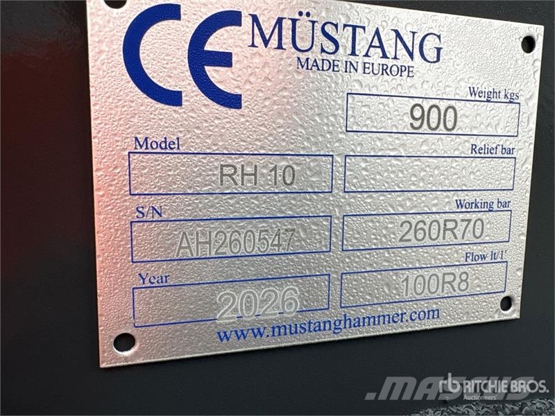 Mustang RH10 Demolition Pulverizer Trituradoras
