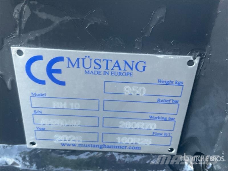 Mustang RH10 Rotating Demolition Pulverizer (Unused) Kırıcılar