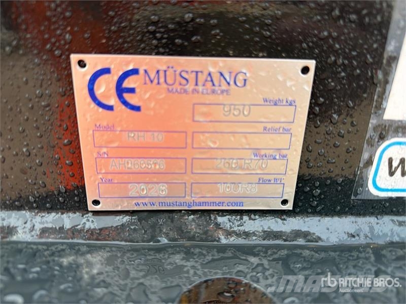 Mustang RH10 Rotating Demolition Pulverizer (Unused) Szczęki kruszące