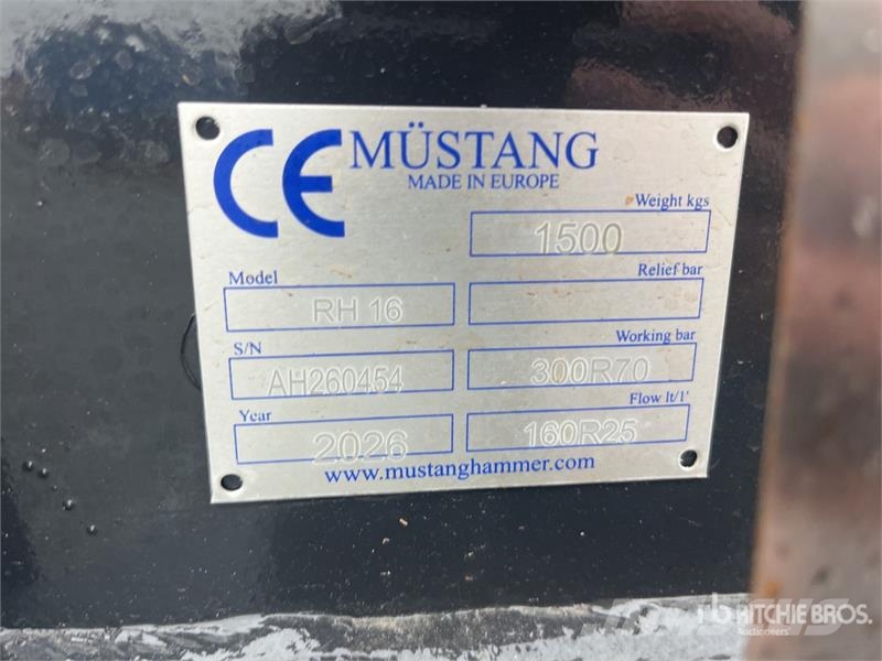 Mustang RH16 Trituradoras