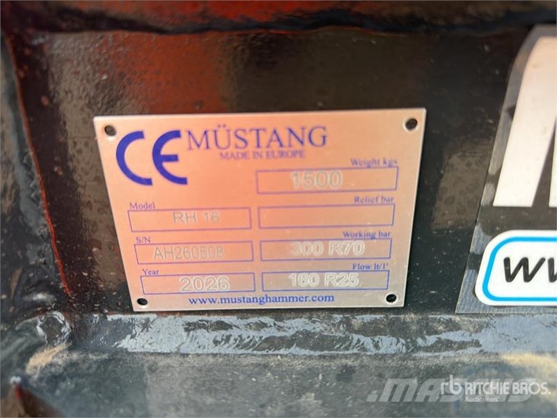 Mustang RH16 Kırıcılar