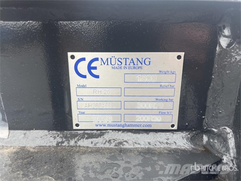 Mustang RH20 Trituradoras