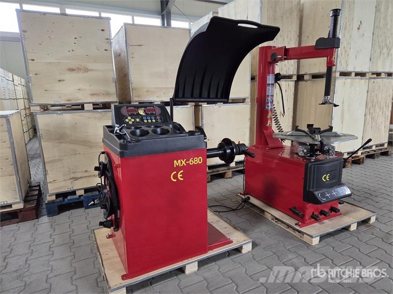 MX-566 Tyre Changer and MX-680 Wheel Balancer (Unu Andere Zubehörteile