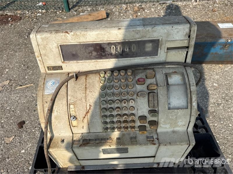  NCR Antique Cash Register Diger parçalar