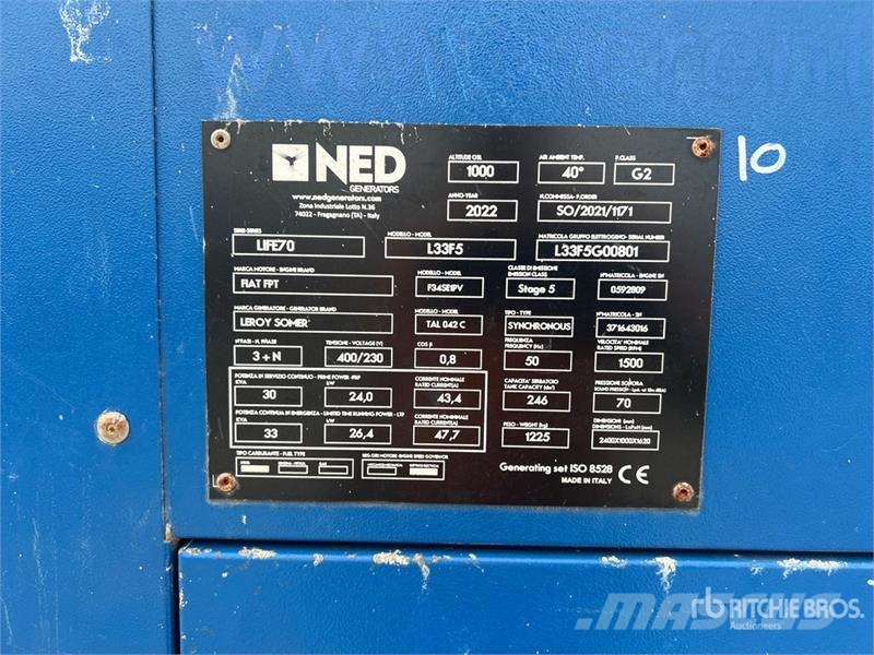 NED L33F5 33 kVA Generator Set Diesel Generatoren