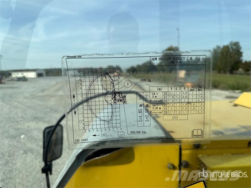 New Holland 119WT Wheel Excavator Колесни екскаватори