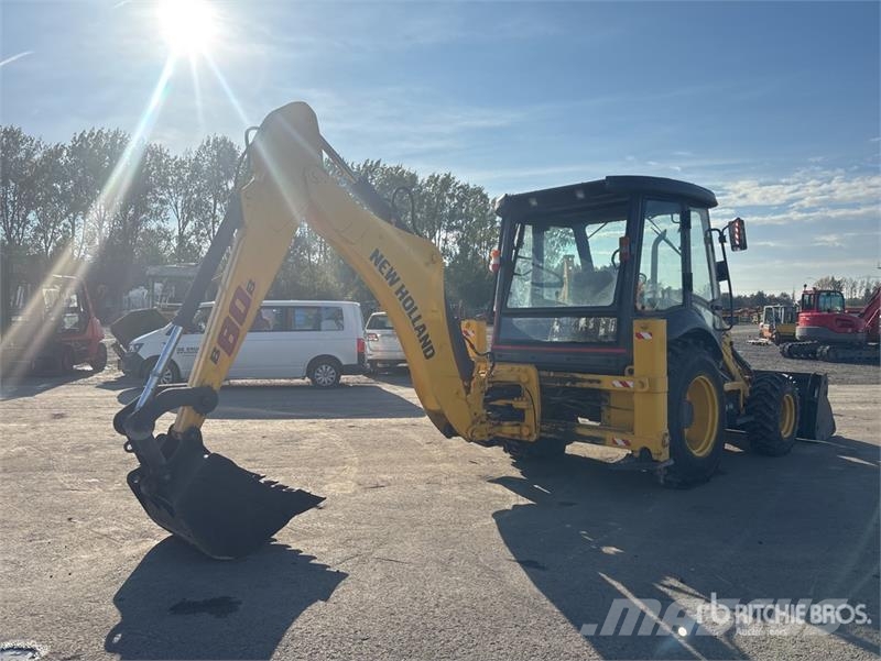 New Holland B80B-SS 4x4 Backhoe Loader Terne