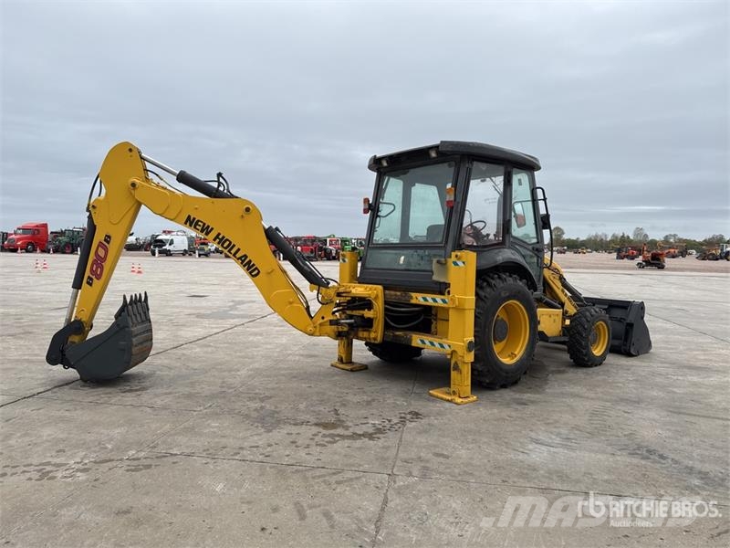 New Holland B80B-SS 4x4 Backhoe Loader バックホーローダー