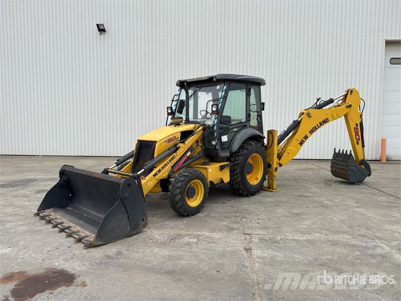 New Holland B80B-SS 4x4 Backhoe Loader バックホーローダー