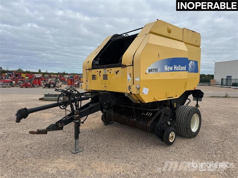 New Holland BR750A محزمات مستديرة