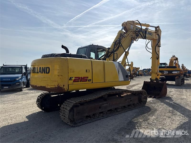 New Holland E215B Tracked Excavator Paletli ekskavatörler