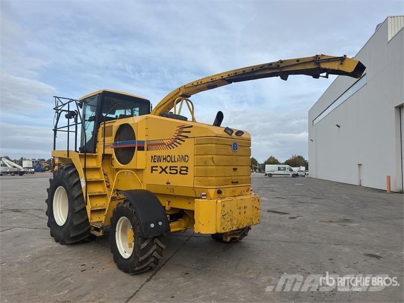 New Holland FX58 2WD Ensileuse Forage Harvester Zāles smalcinātāji