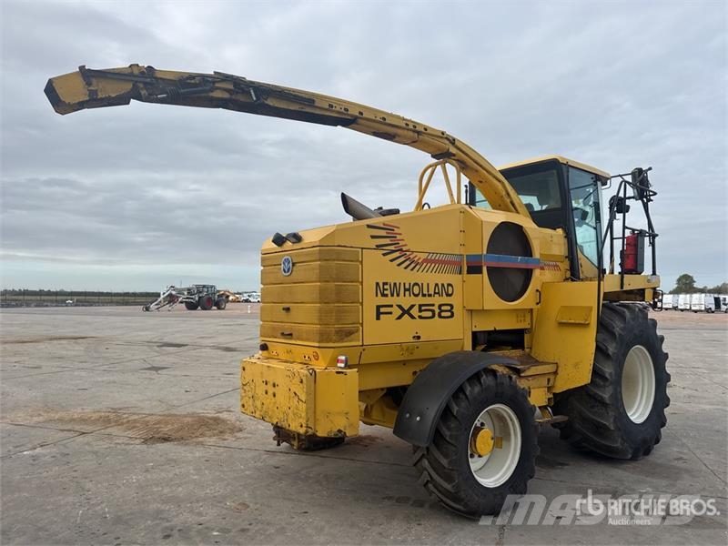 New Holland FX58 2WD Ensileuse Forage Harvester Zāles smalcinātāji