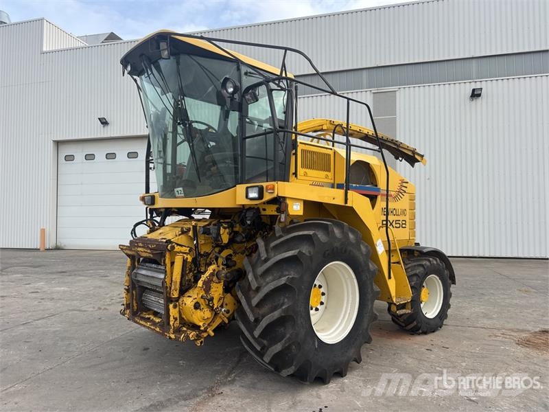 New Holland FX58 2WD Ensileuse Forage Harvester Zāles smalcinātāji