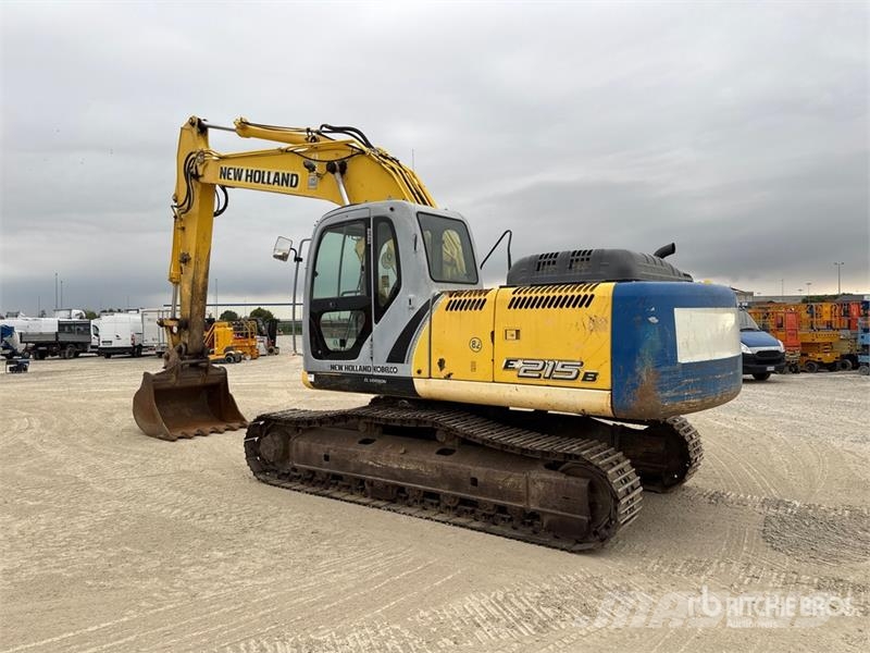 New Holland Kobelco E215B Tracked Excavator Bagri goseničarji