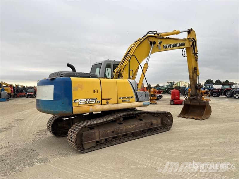 New Holland Kobelco E215B Tracked Excavator Bagri goseničarji