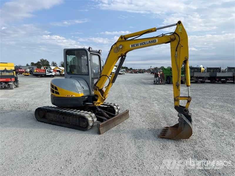 New Holland Kobelco E50-2 Mini Excavator Mini ekskavatörler, 7 tona dek