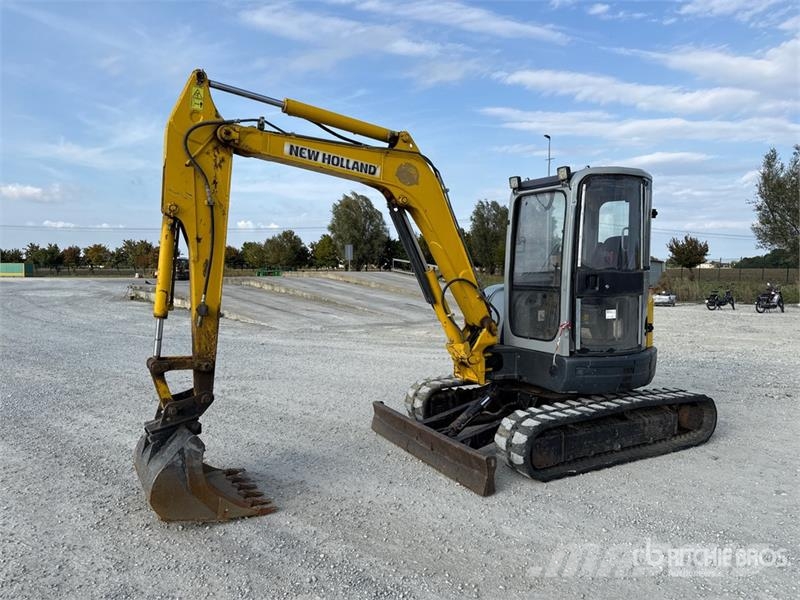 New Holland Kobelco E50-2 Mini Excavator Mini ekskavatörler, 7 tona dek