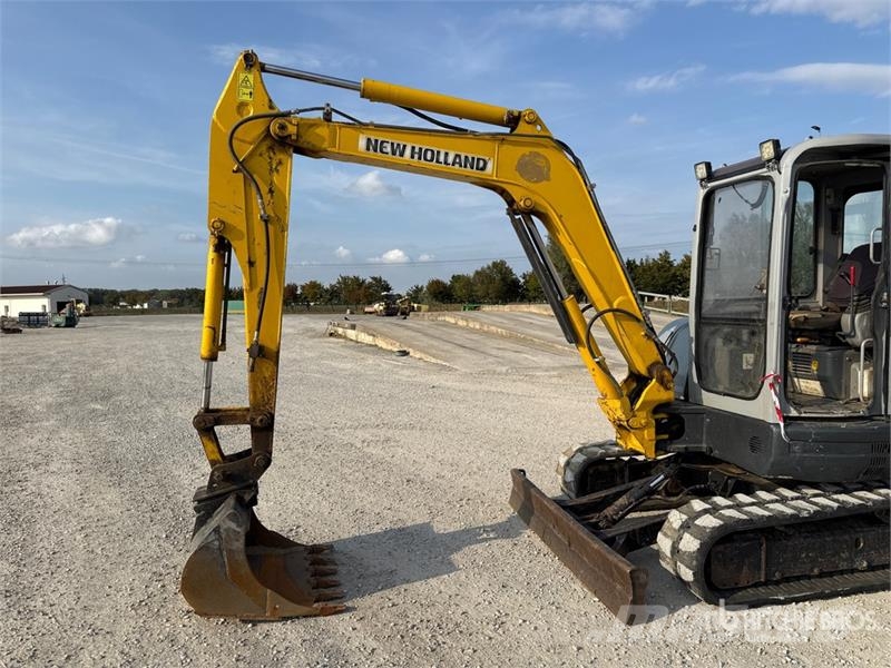 New Holland Kobelco E50-2 Mini Excavator Mini ekskavatörler, 7 tona dek