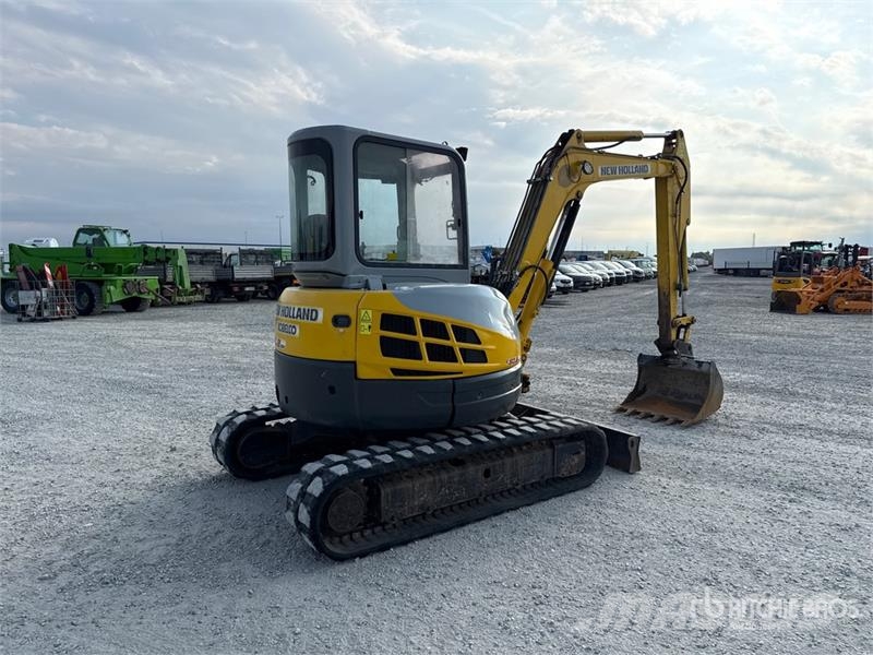 New Holland Kobelco E50-2 Mini Excavator Mini ekskavatörler, 7 tona dek