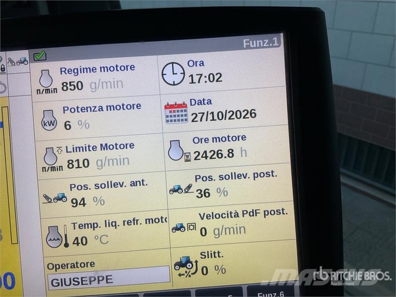 New Holland T7.315 4WD Tractor Tracteur