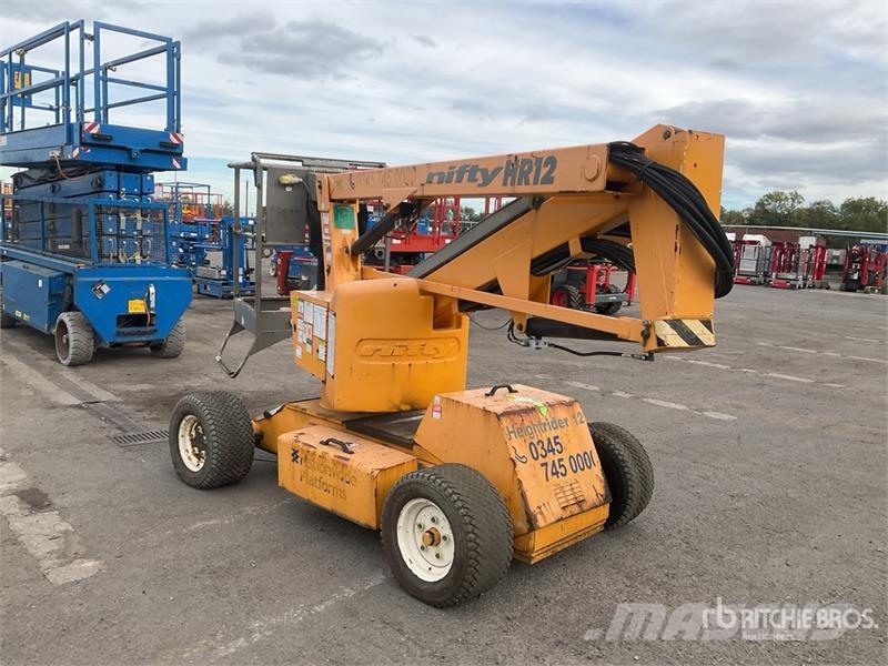 Nifty-Lift HR12NDE 2WD Hybrid Articulating Boom Li Articulated boom lifts