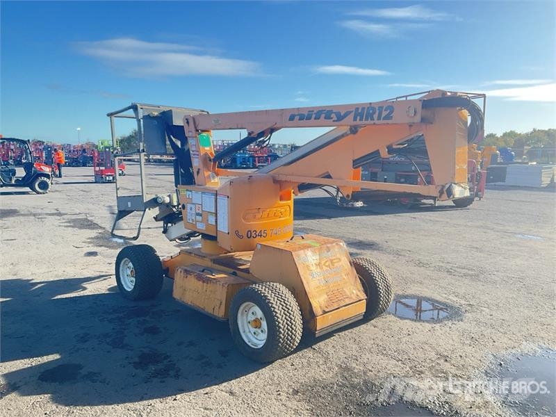  Nifty-Lift HR12NDE 2WD Hybrid Articulating Boom Li Articulated boom lifts