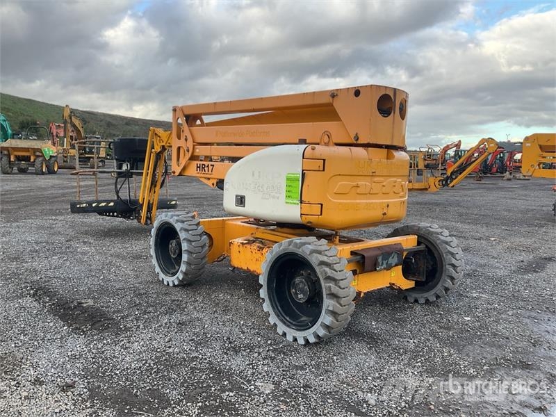  Nifty-Lift HR17 4WD Diesel Articulating Boom Lift Strēles pacēlāji