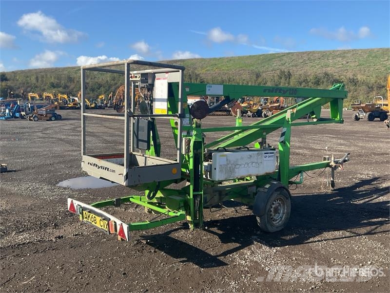 Nifty-Lift N120HE Trailer Mounted Articulating Boo Iseliikuvad poomtõstukid