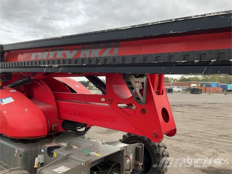 Niftylift HR21 4WD Diesel Articulating Boom Lift Zglobne podizne platforme