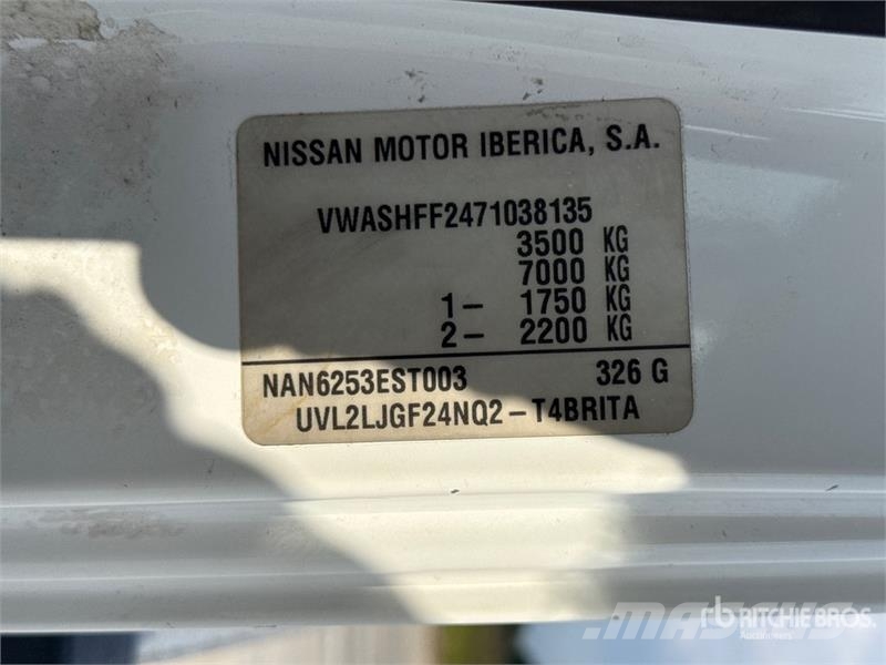 Nissan Cabstar 35.13 Dump Truck Sora- ja kippiautot