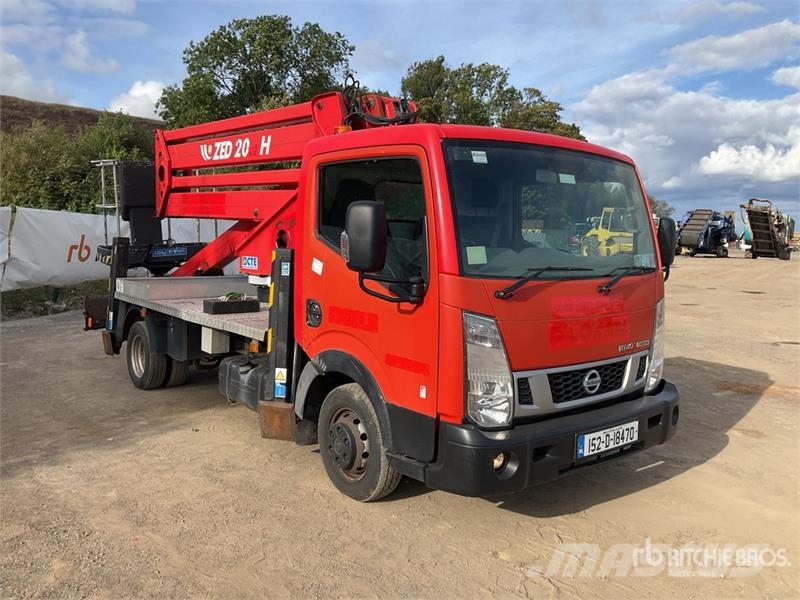 Nissan Cabstar NT400 4x2 on CTE ZED 21.2JH 20 m Bucket Tr Piattaforme autocarrate
