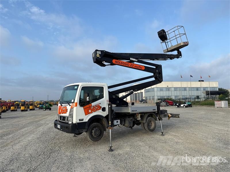Nissan Isoli PNT230 20.5 m on Nissan Cabstar 35.13 Bucke 트럭 탑재 고소작업대