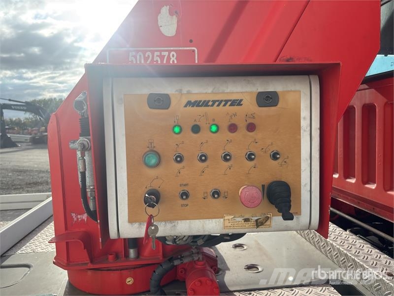 Nissan MJ201 20.1 m on Nissan NT400 4x2 Bucket Truck Auto korpe
