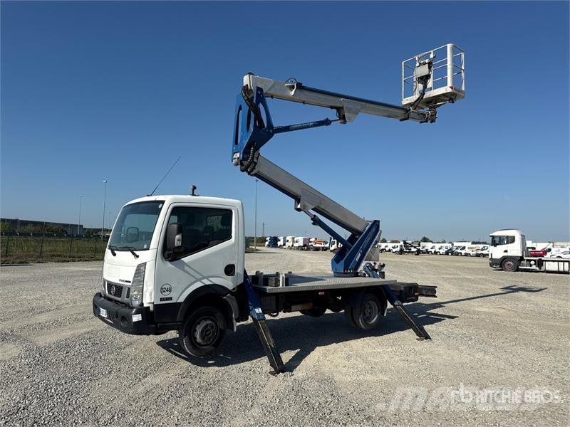 Nissan Multitel HX195 19 m on Nissan Cabstar 35.12 Bucket Autoplošiny