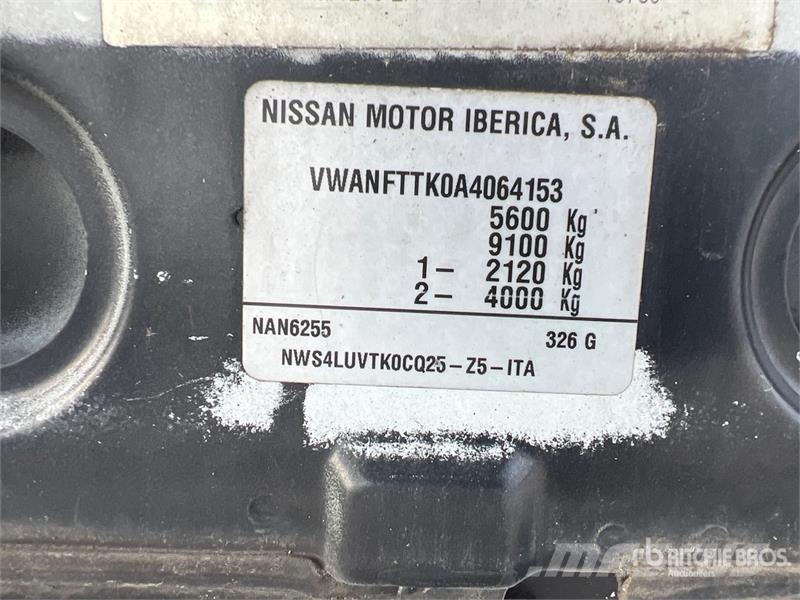 Nissan MX 270 EX 27 m on Nissan Atleon 56.15 Comfort 4x2 Lastbilmonterede lifte