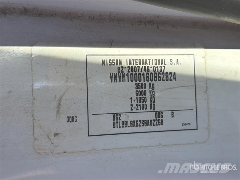 Nissan NV400 Cargo Van Furgões