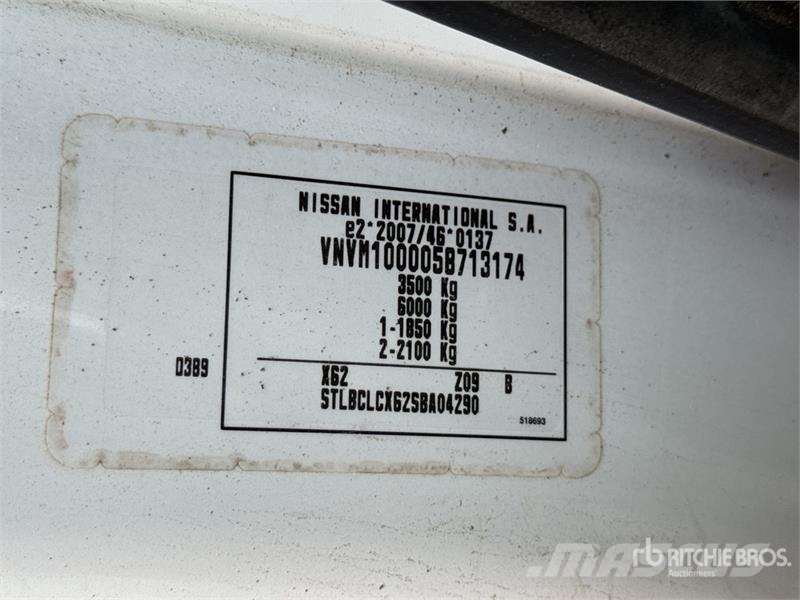 Nissan NV400 Vehicule Utilitaire Cargo Van Gesloten bedrijfswagens