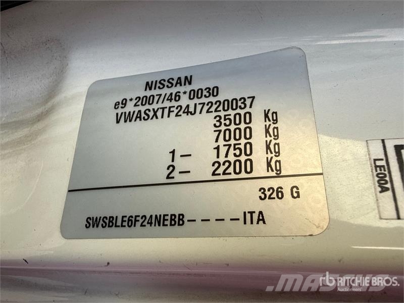Nissan Oil&Steel Snake 2010H Plus Basic 20 m on Nissan Ca Avtokošare