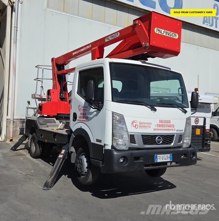 Nissan Palfinger P220A 19.7 m on  Nissan Cabstar 35.13 Bu 车载式高空作业车