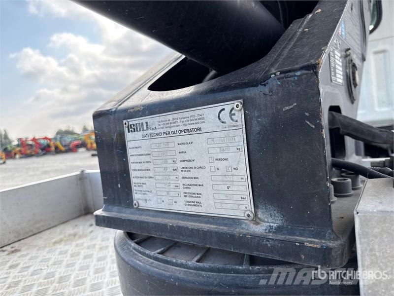 Nissan PNT 230 20.5 m on Nissan Cabstar NT400 Bucket Truc Ant vilkikų montuojamos kėlimo platformos